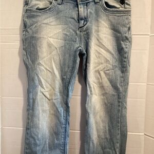 Ladies Azzure Jean Denim Jean Capris size 34 X 24